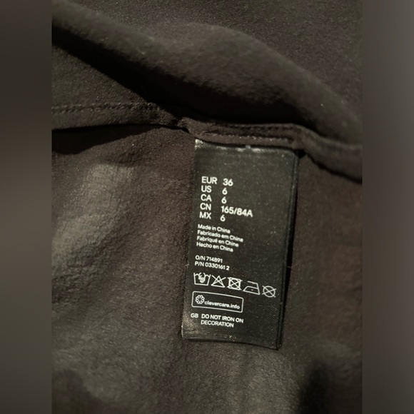 BALMAIN For H&M Silk Blouse Size 6 - Picture 11 of 14